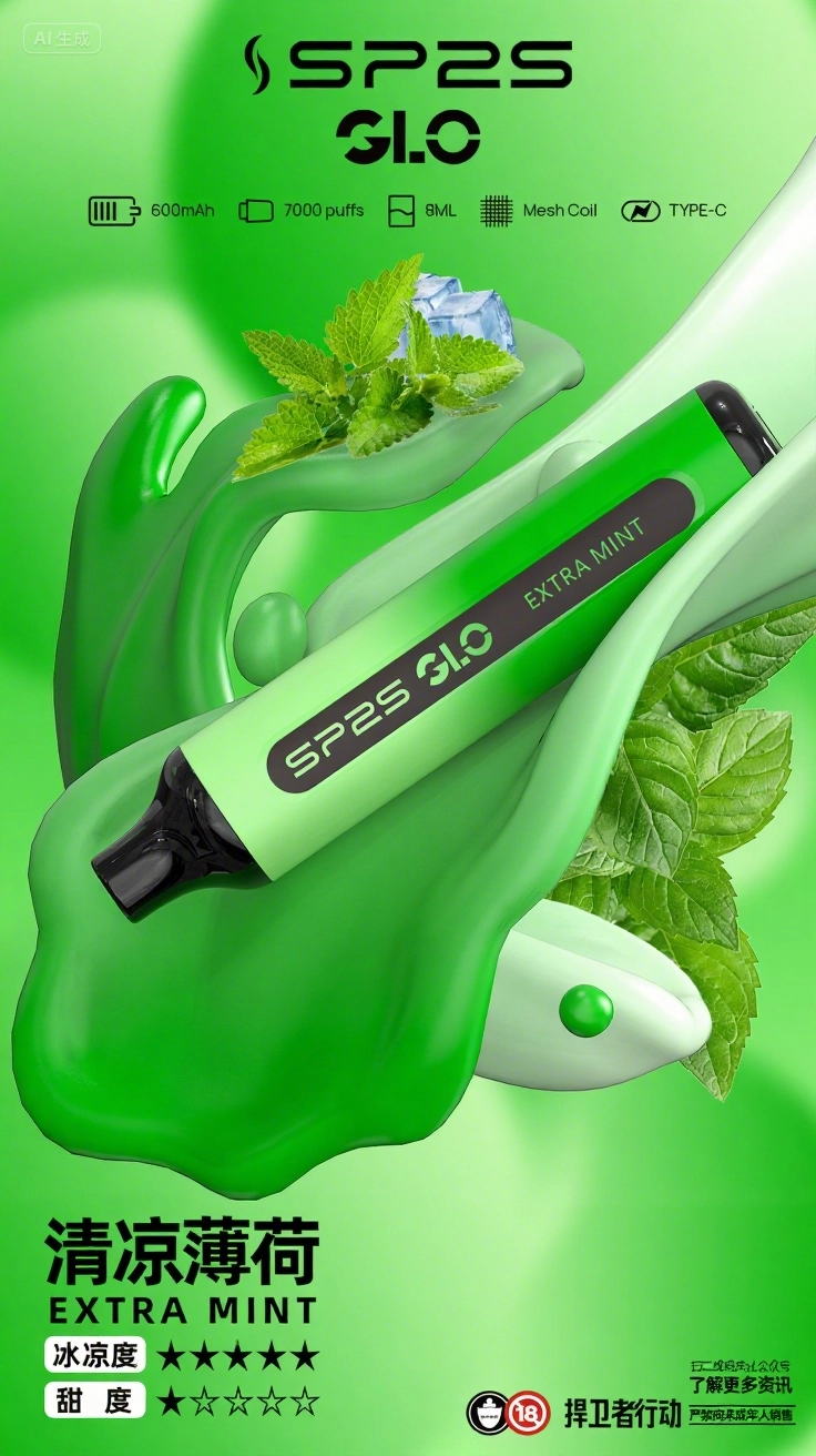 SP2S一次性電子煙-7000口拋棄式-思博瑞