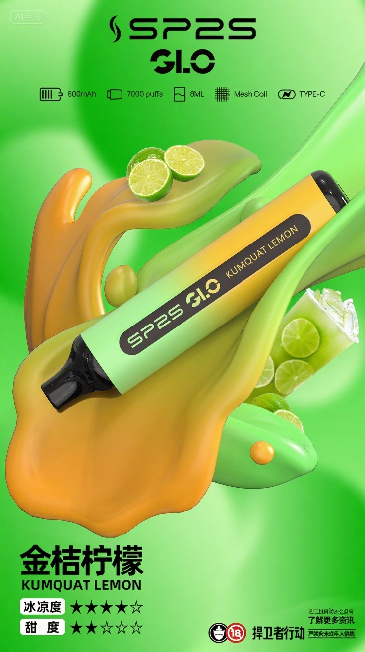 SP2S一次性電子煙-7000口拋棄式-思博瑞