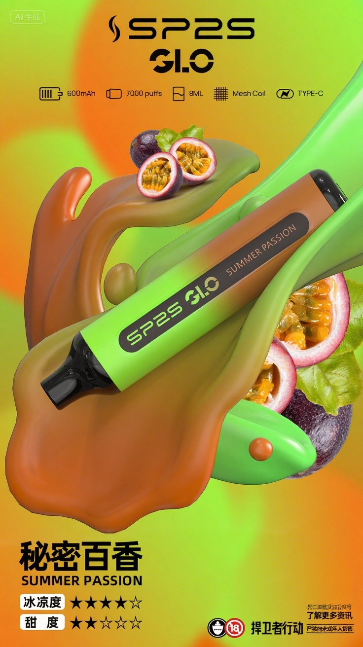 SP2S一次性電子煙-7000口拋棄式-思博瑞