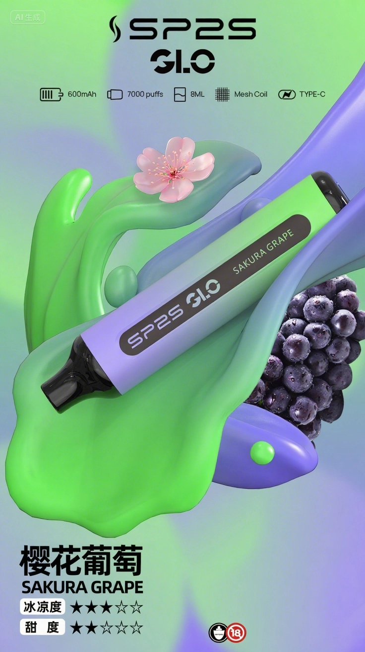 SP2S一次性電子煙-7000口拋棄式-思博瑞