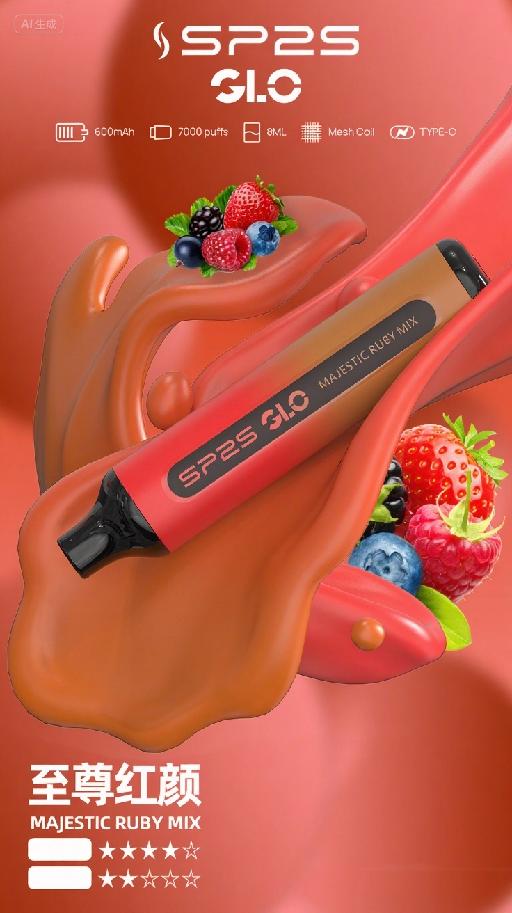 SP2S一次性電子煙-7000口拋棄式-思博瑞