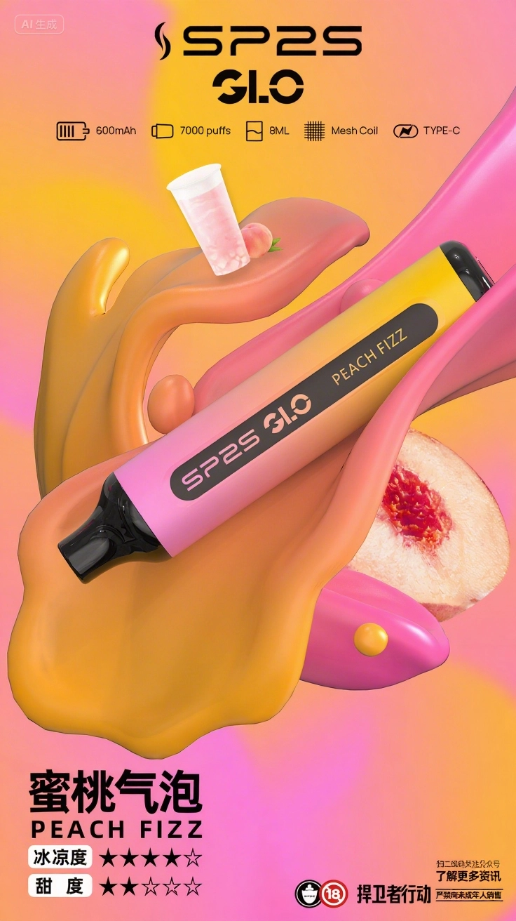 SP2S一次性電子煙-7000口拋棄式-思博瑞