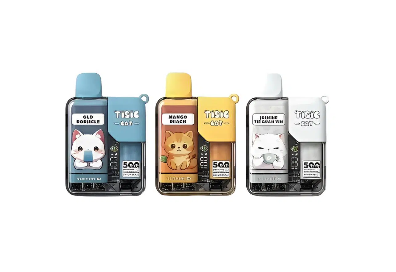 萌貓派對12000口一次性電子煙-TISIC萌系大容量拋棄式主機