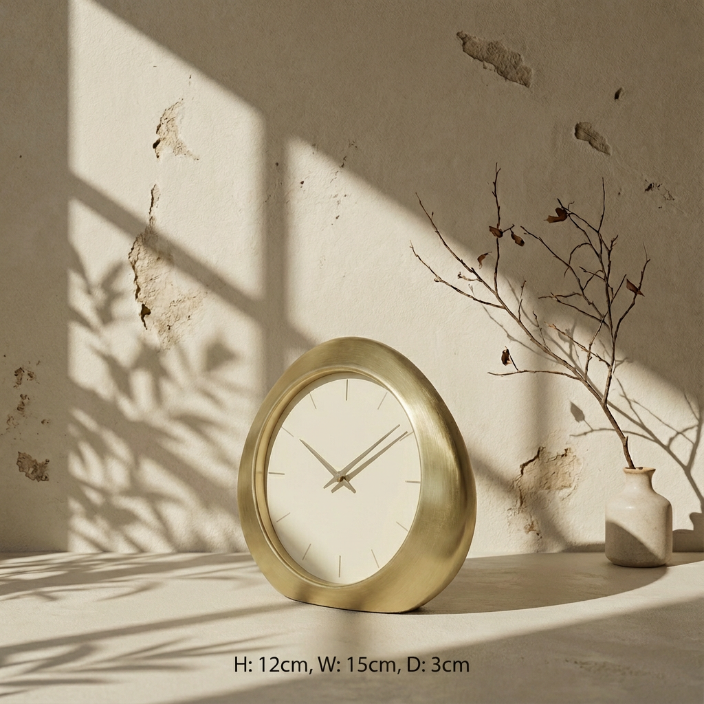 現代風格金色時鐘擺設推薦