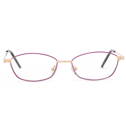 แว่นตาเก่าโลหะกันแสงสีน้ำเงิน (ใช้งานใกล้-ไกล)