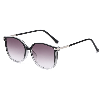 แว่นตาเก่าแบบกรอบใหญ่เลนส์โปรเกรสซีฟ (แบบแฟชั่น)