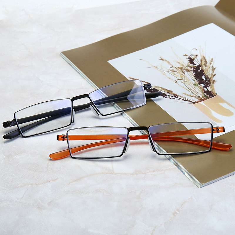 แว่นตาเก่าเทคโนโลยีวงโฟกัสกันแสงสีน้ำเงินน้ำหนักเบาพิเศษ