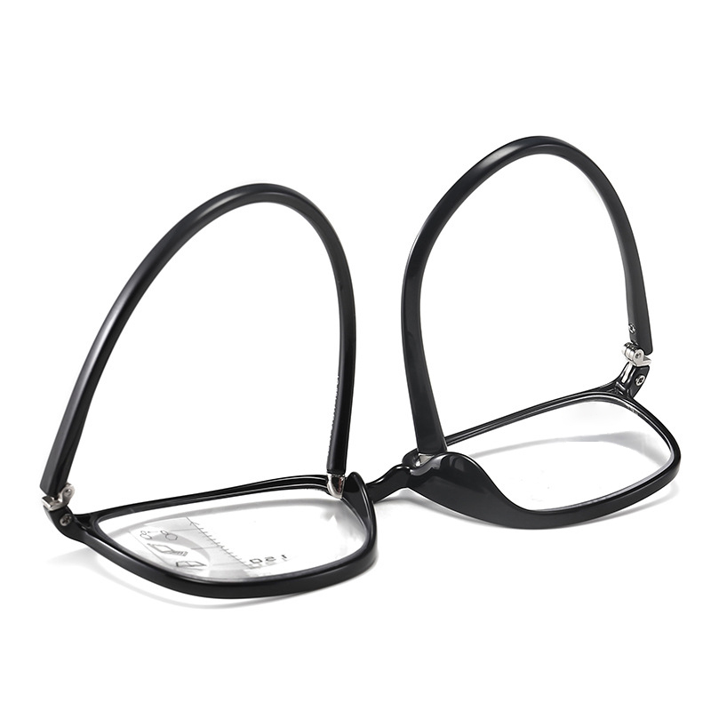 แว่นตาเก่าแบบหลายโฟกัสกันแสงสีน้ำเงิน TR90 น้ำหนักเบาพิเศษ