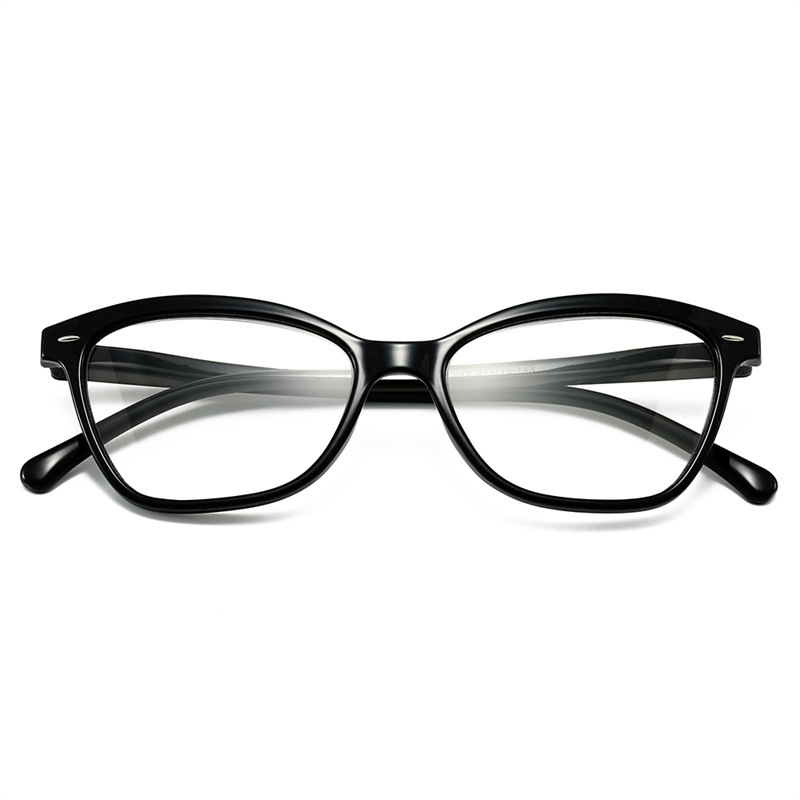 แว่นตาเก่าแฟชั่นแมวตาเปลี่ยนสี กันแสงสีน้ำเงิน