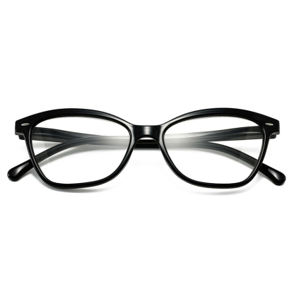 แว่นตาเก่าแฟชั่นแมวตาเปลี่ยนสี กันแสงสีน้ำเงิน