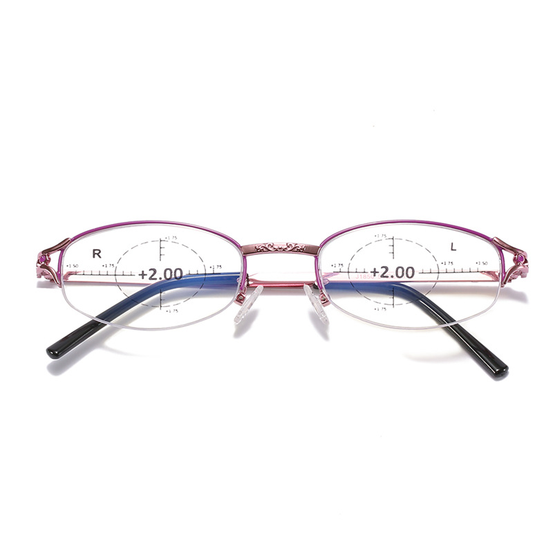 แว่นตาเก่าเทคโนโลยีวงโฟกัสกันแสงสีน้ำเงิน (สำหรับผู้หญิง)