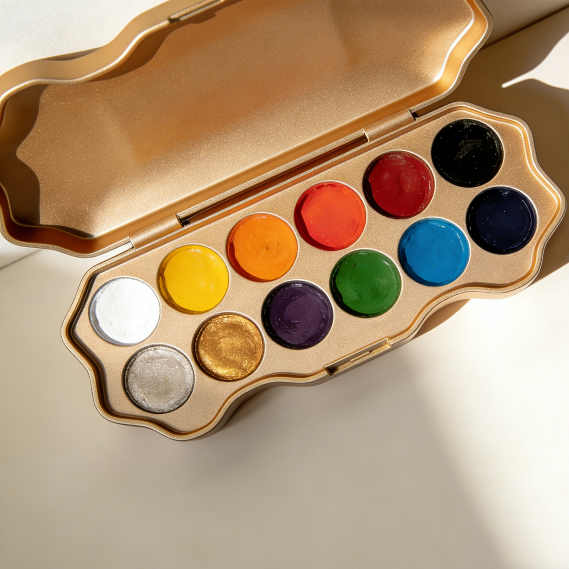 便攜式水彩顏料