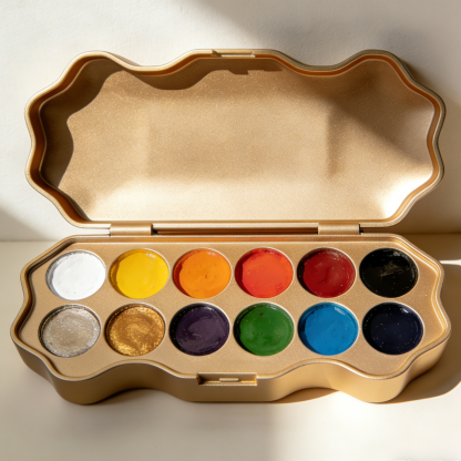 便攜式水彩顏料