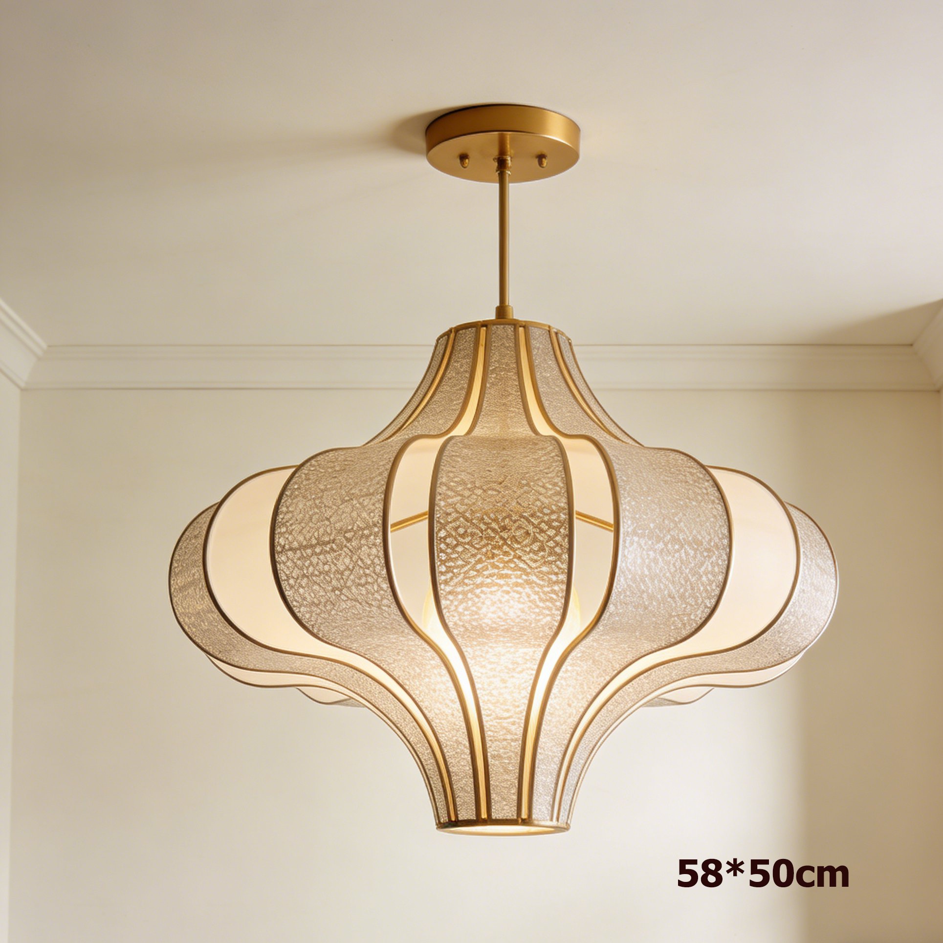 燈籠造型吊燈細節特寫