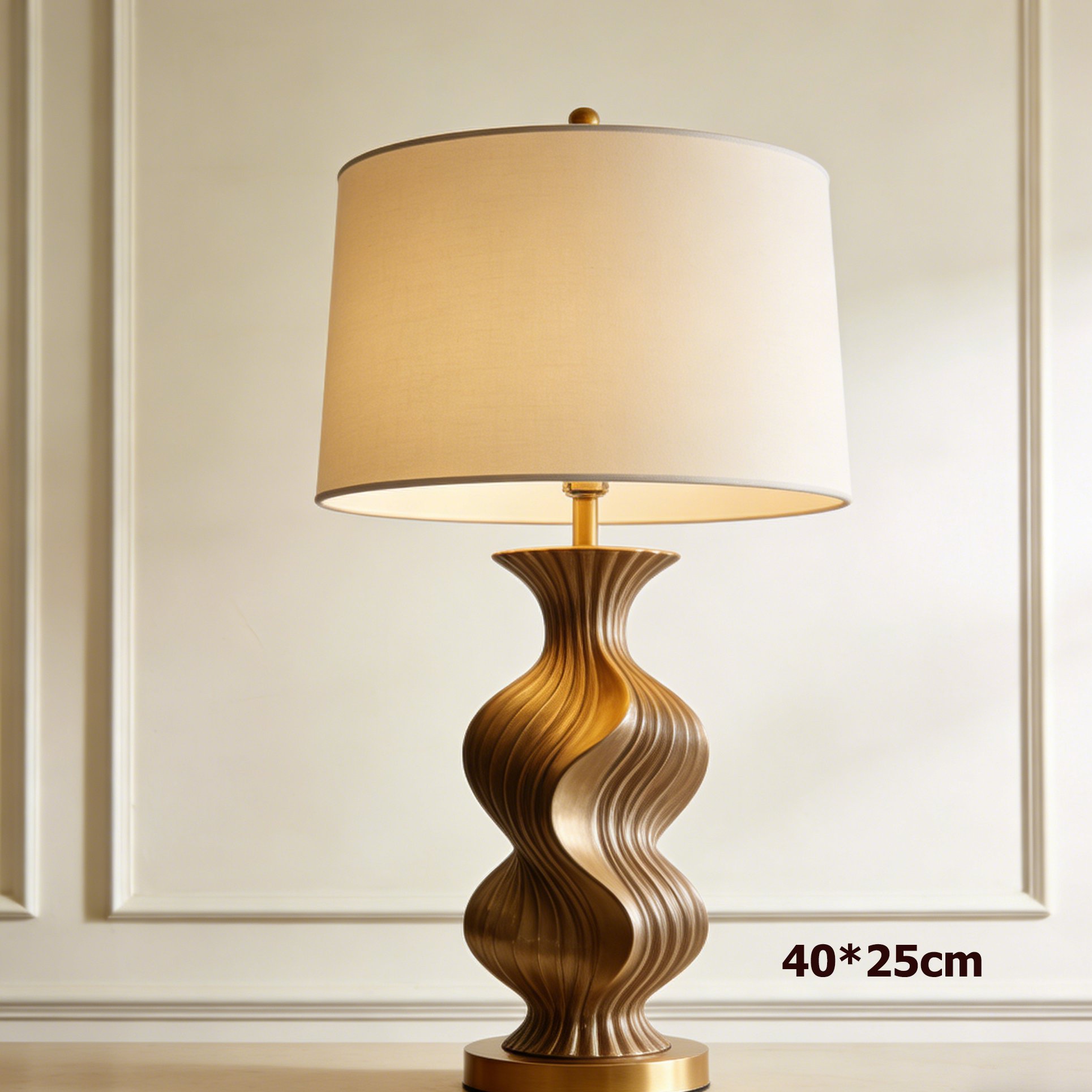 極簡風創意檯燈正面展示