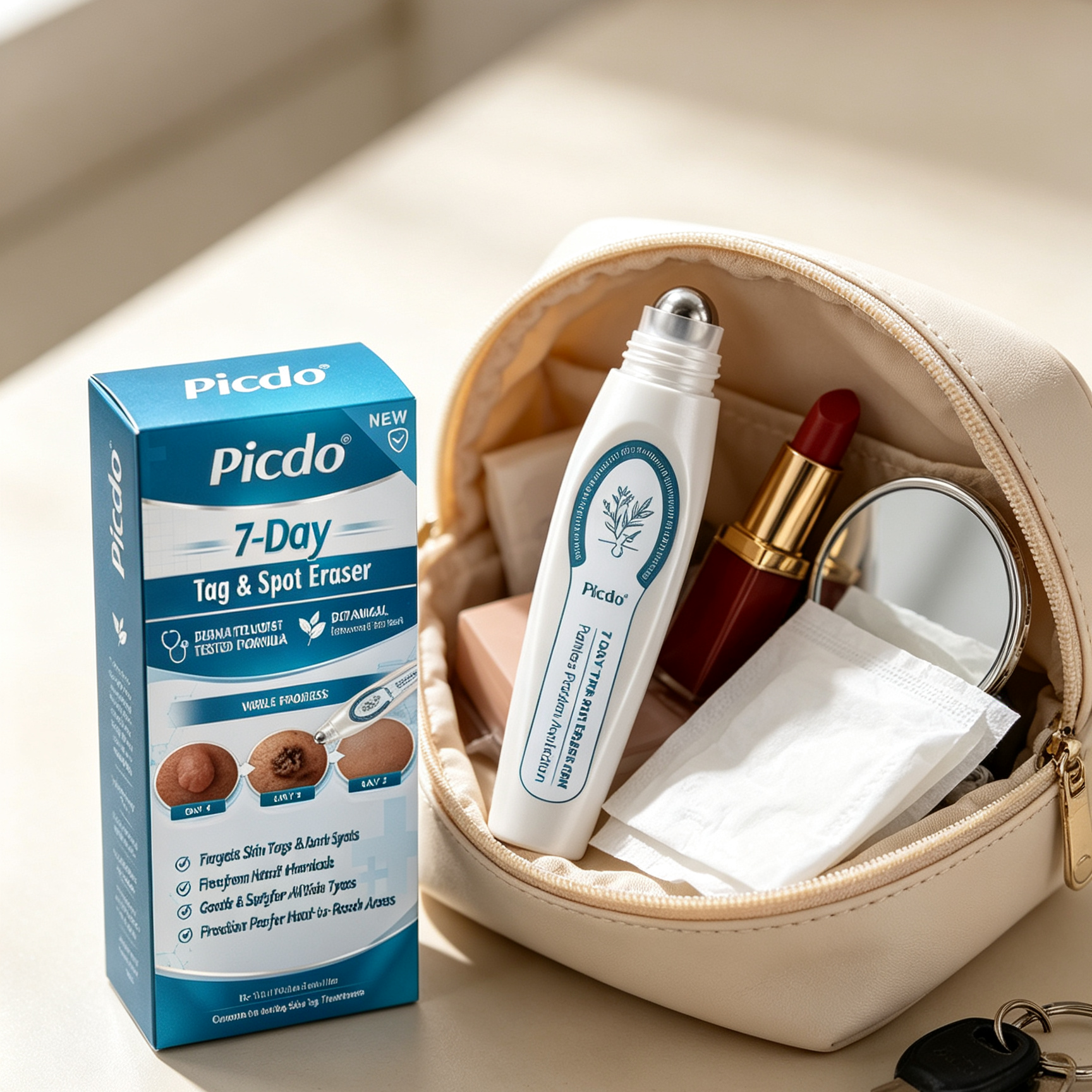 Pain-Free Roll-On Skin Tag Remover | Precision Blemish Repair Pen