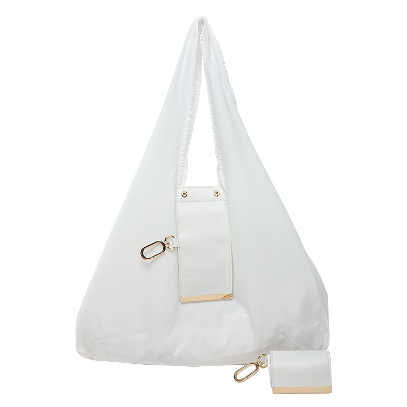 Keychain Tote Bag | Foldable Shopping Bag | Compact Pocket Tote | Water-Repellent Travel Pouch | Expandable Grocery Bag | Heavy-Duty Shoulder Bag | Mini Keychain Pouch