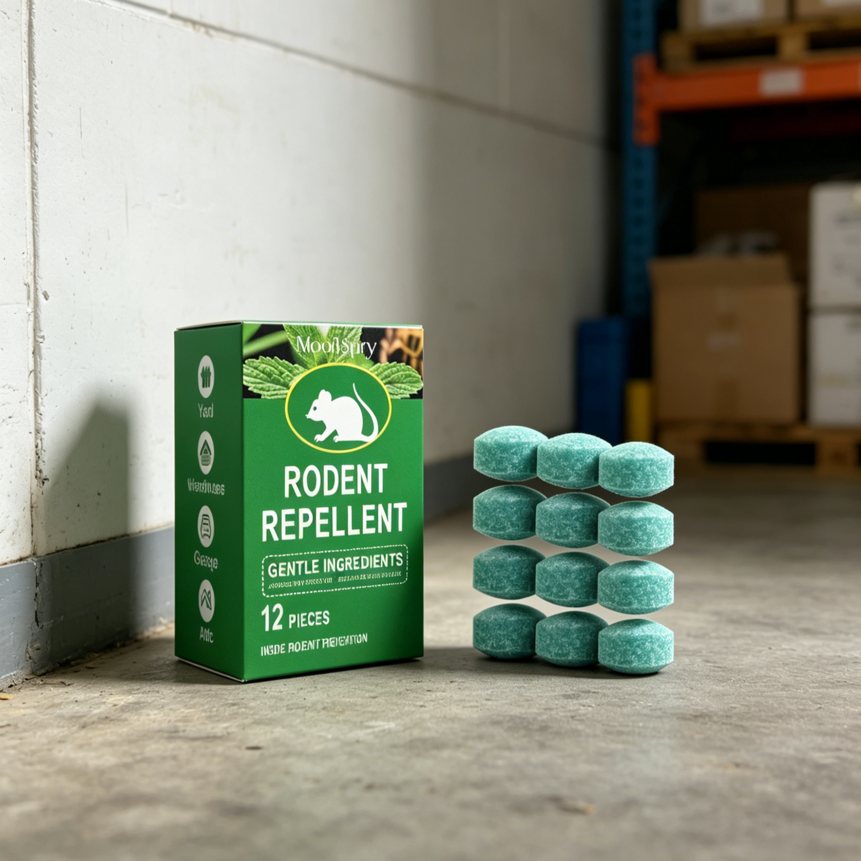 All-Natural Rodent & Snake Repellent | Lemon Scent Plant-Based Pest Control Balls | Safe for Pets & Kids