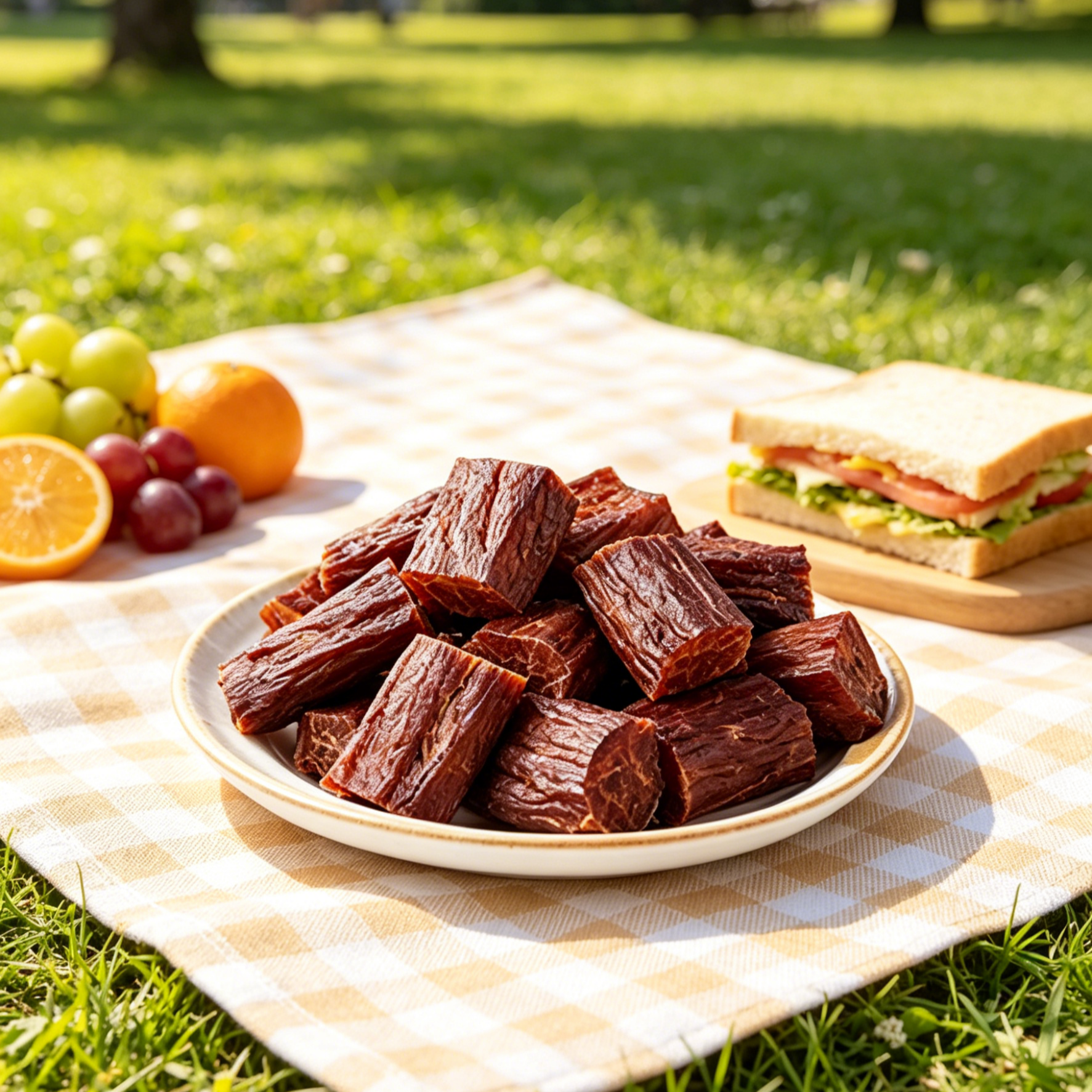 Zero-Additive Pure Beef Jerky | High Protein Clean Snack | No Junk Fuel