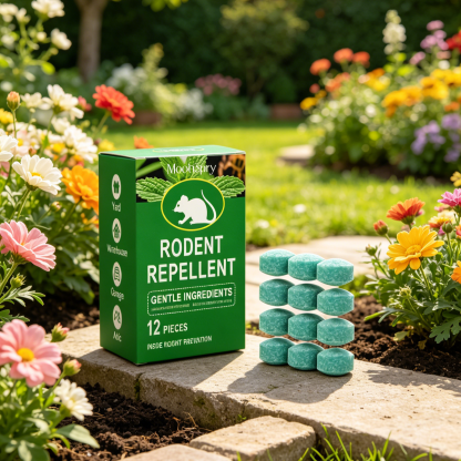 All-Natural Rodent & Snake Repellent | Lemon Scent Plant-Based Pest Control Balls | Safe for Pets & Kids