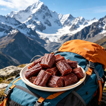 Zero-Additive Pure Beef Jerky | High Protein Clean Snack | No Junk Fuel