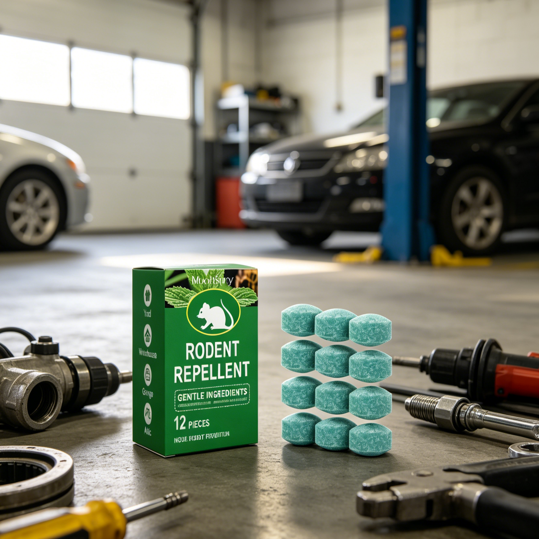 All-Natural Rodent & Snake Repellent | Lemon Scent Plant-Based Pest Control Balls | Safe for Pets & Kids