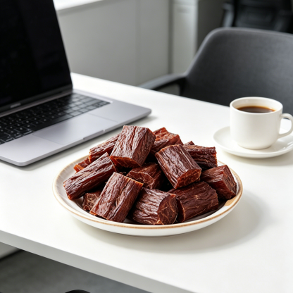 Zero-Additive Pure Beef Jerky | High Protein Clean Snack | No Junk Fuel