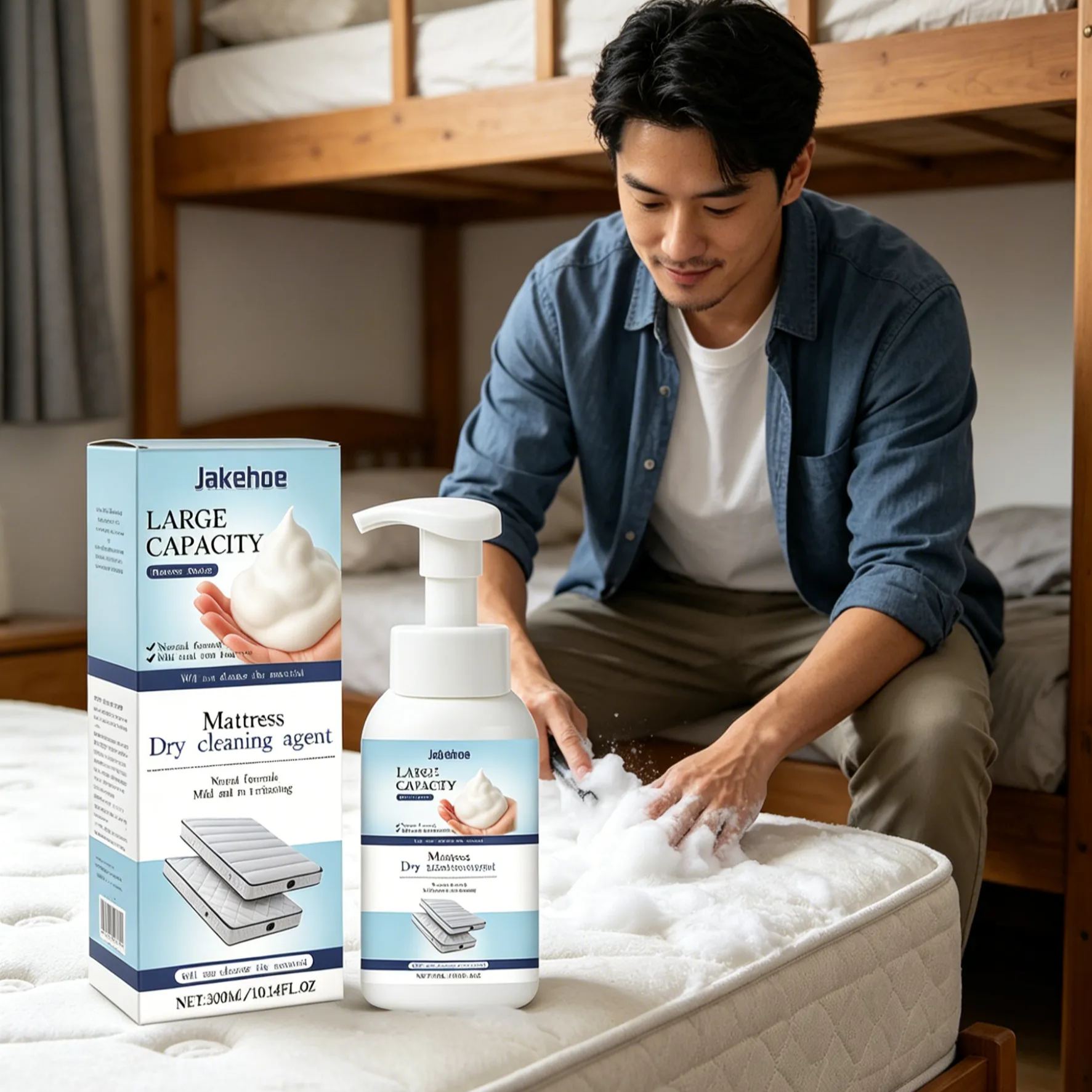 No-Rinse Mattress Cleaning Spray [No Removal, No Sun Required]