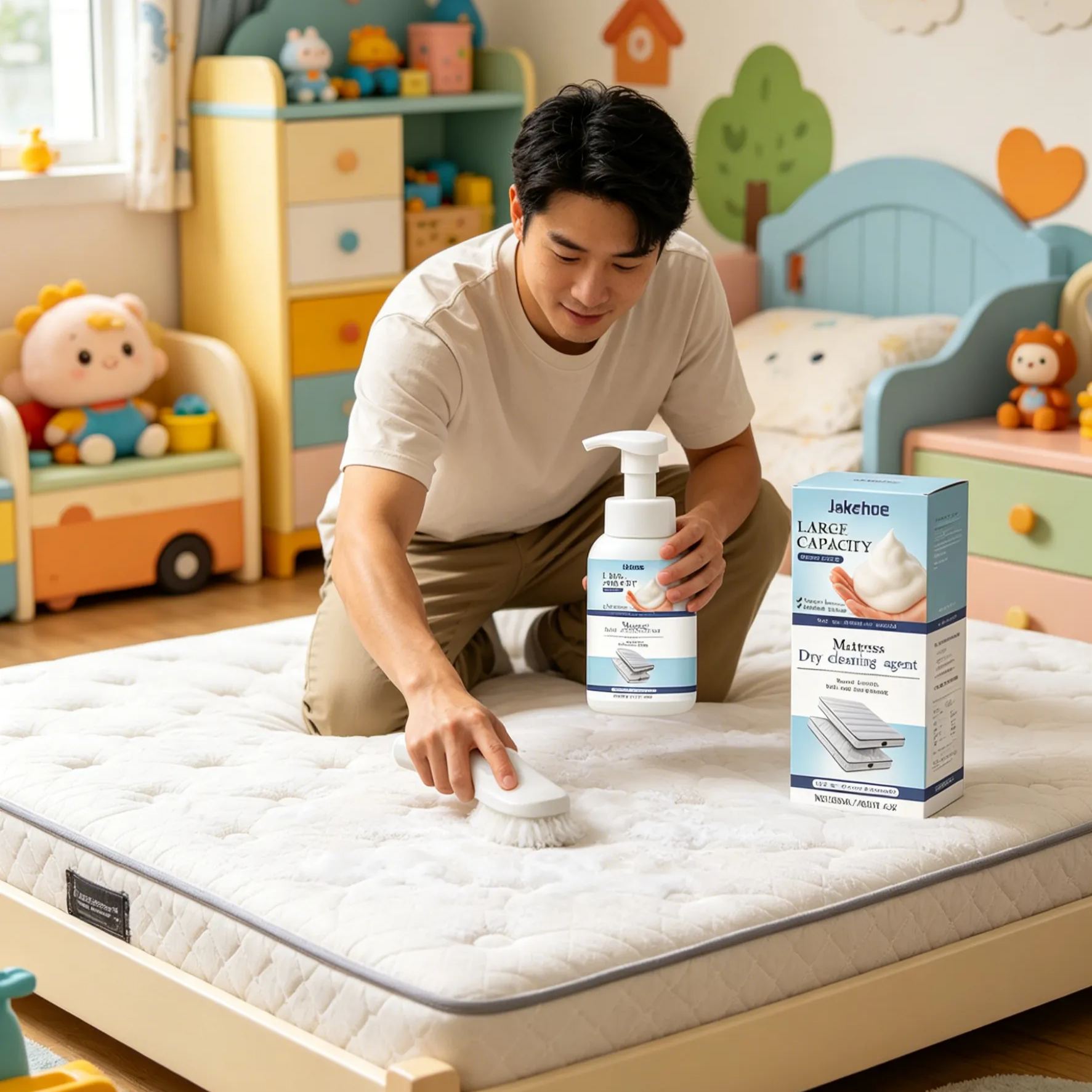 No-Rinse Mattress Cleaning Spray [No Removal, No Sun Required]