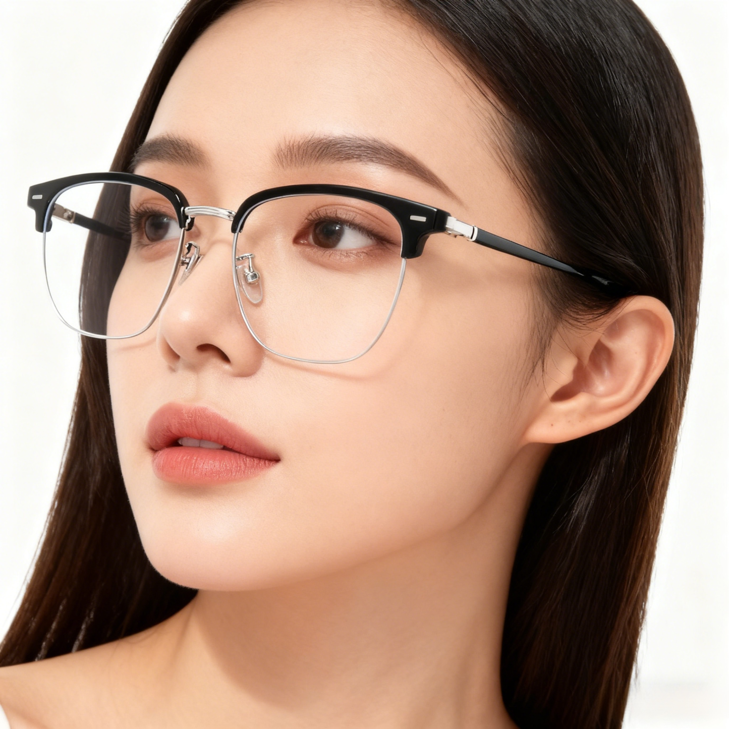 Automatic zoom blue light blocking reading glasses