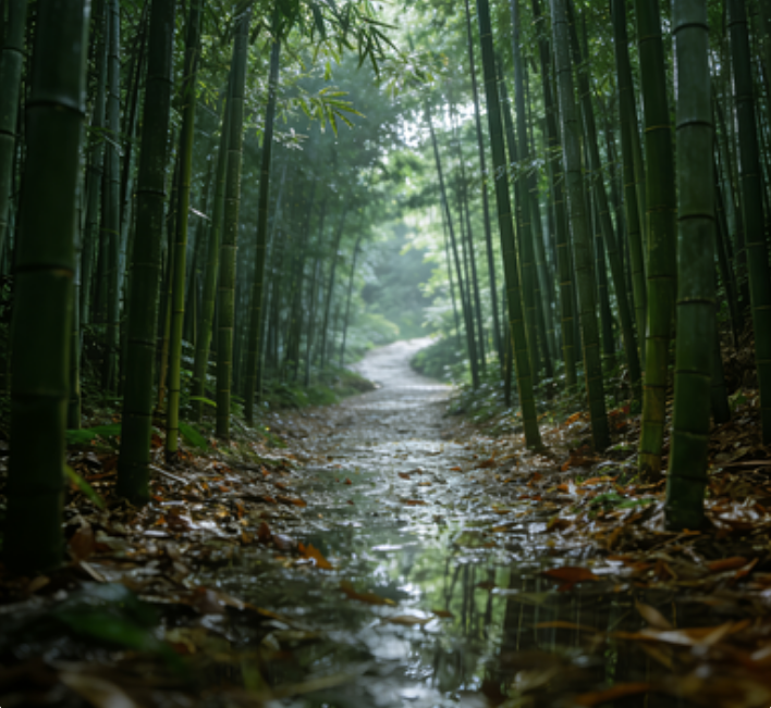 Cold-Resistant and Drought-Tolerant Green Bamboo Seeds for Air Purification