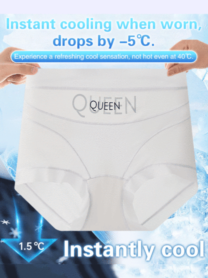 Ice Silk High-Waisted Shaping Panties