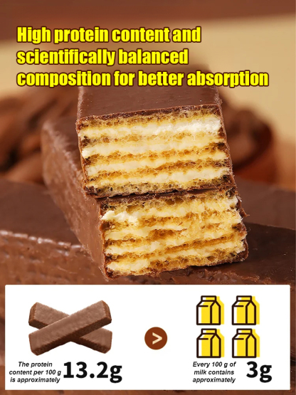 Whey Wafer Protein Nutrition Bar