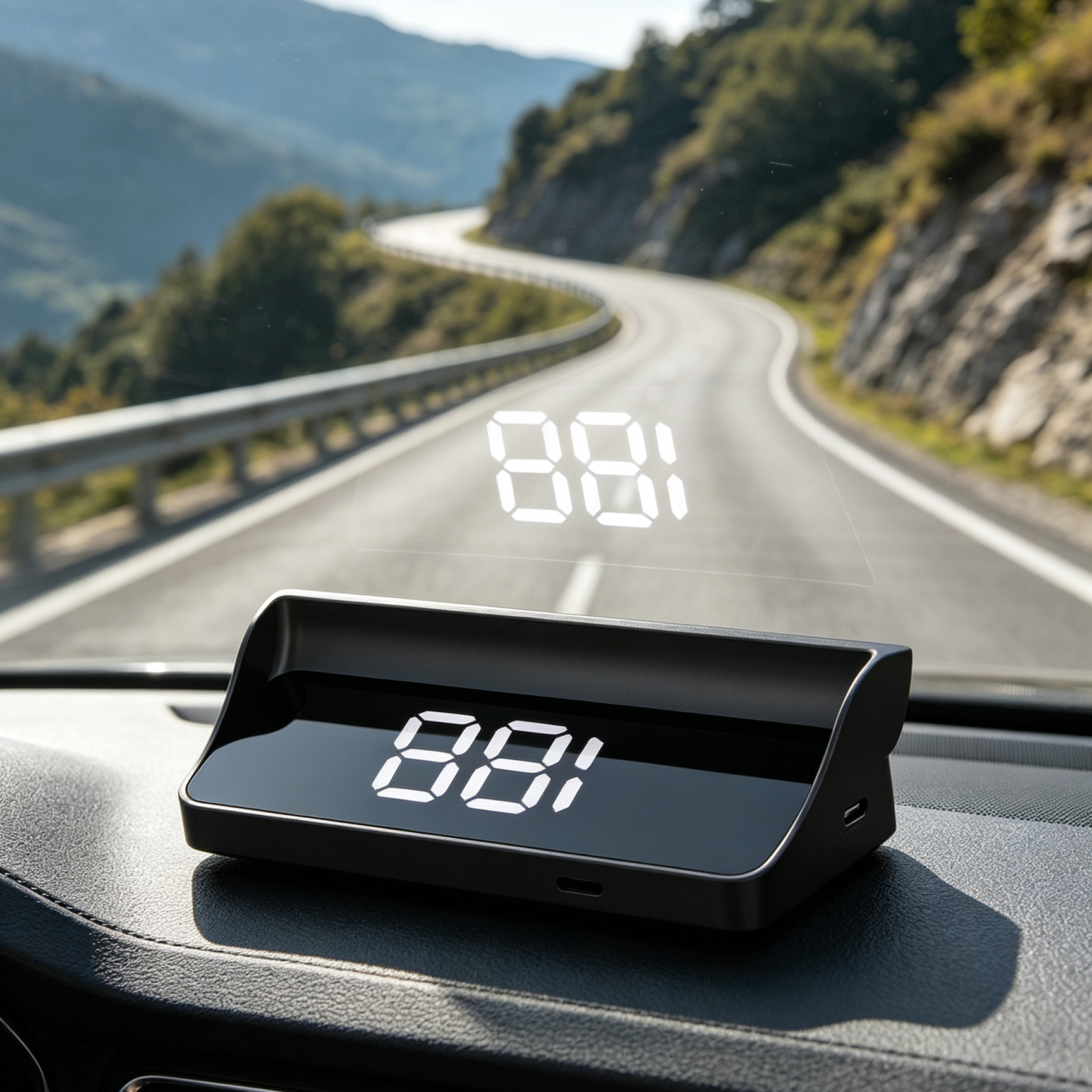 Head-Up Display (HUD) Car GPS Digital Speedometer