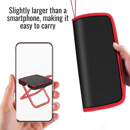Travel Camping Picnic Folding Chair Portable Small Bench Chair Zipper Bag Outdoor Pen