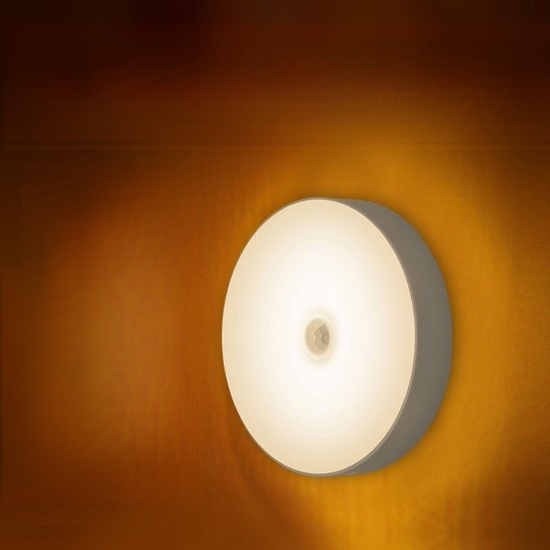 Usb Rechargeable Light Night Light Magnet Sensor Solid Button Switch