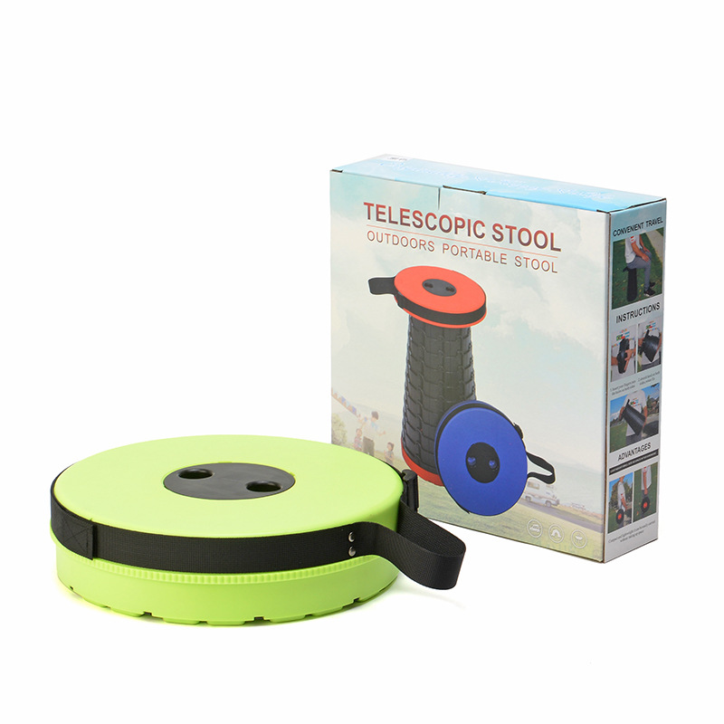 Outdoor portable folding stool