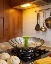 Portable Stainless Steel Multifunctional Steamer