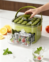 [Lazy Man's Artifact] Large Capacity Ice Maker That Doesn't Dirt Your Hands