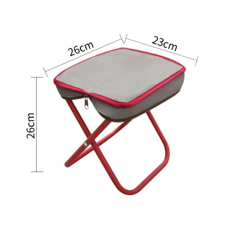 Travel Camping Picnic Folding Chair Portable Small Bench Chair Zipper Bag Outdoor Pen