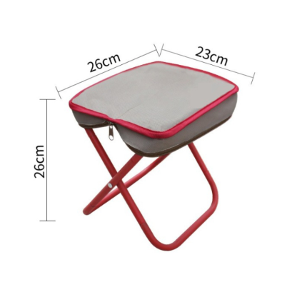 Travel Camping Picnic Folding Chair Portable Small Bench Chair Zipper Bag Outdoor Pen
