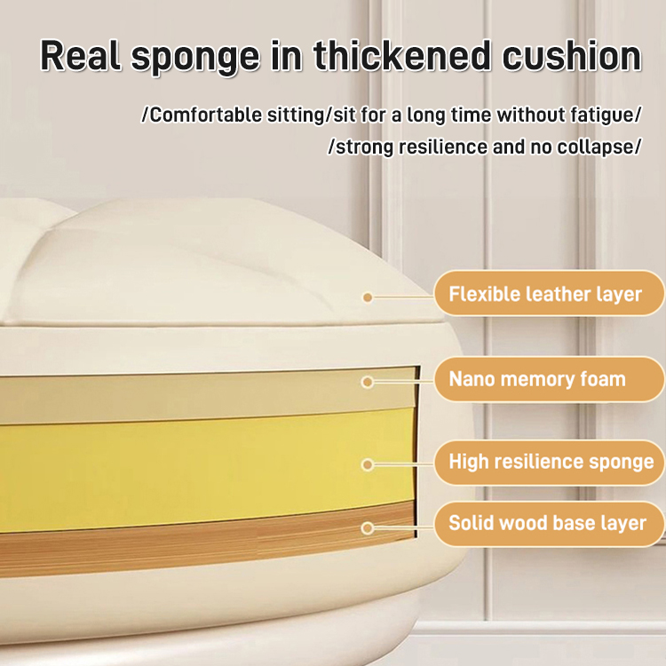 Silent caster low stool