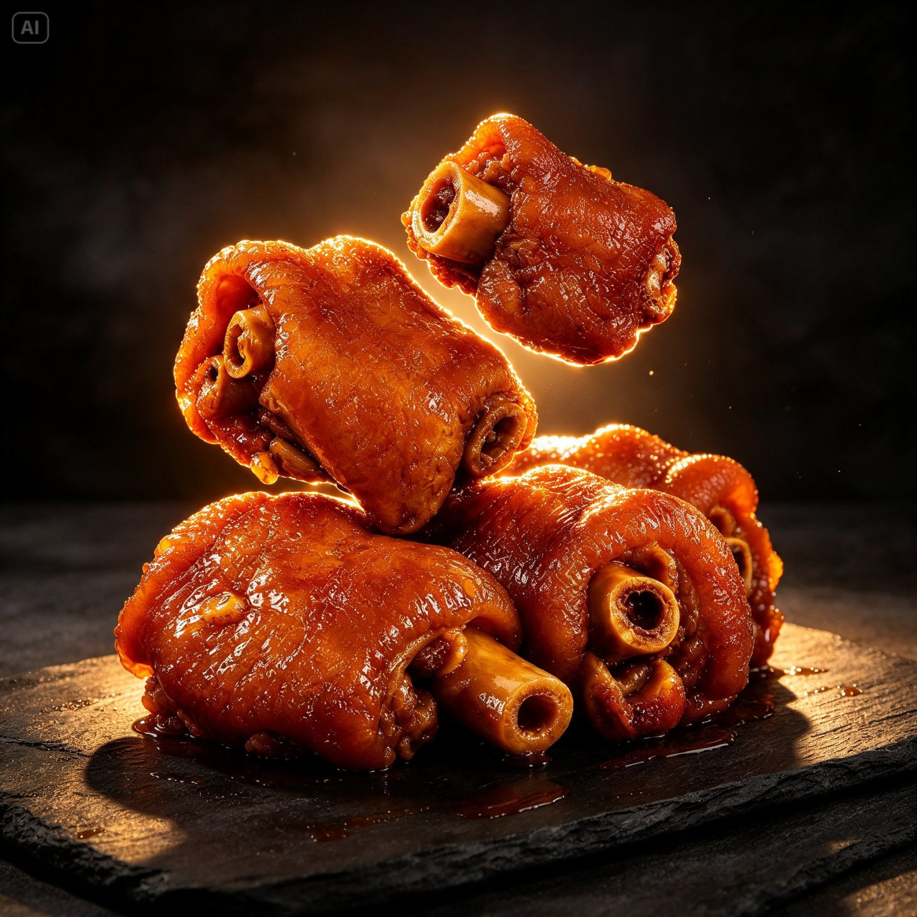 Zero-Sugar Braised Mangalica Pork Trotters – Ready-to-Eat Keto Snack Rich in Collagen