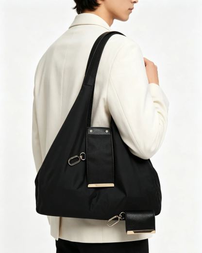 Keychain storage pouch