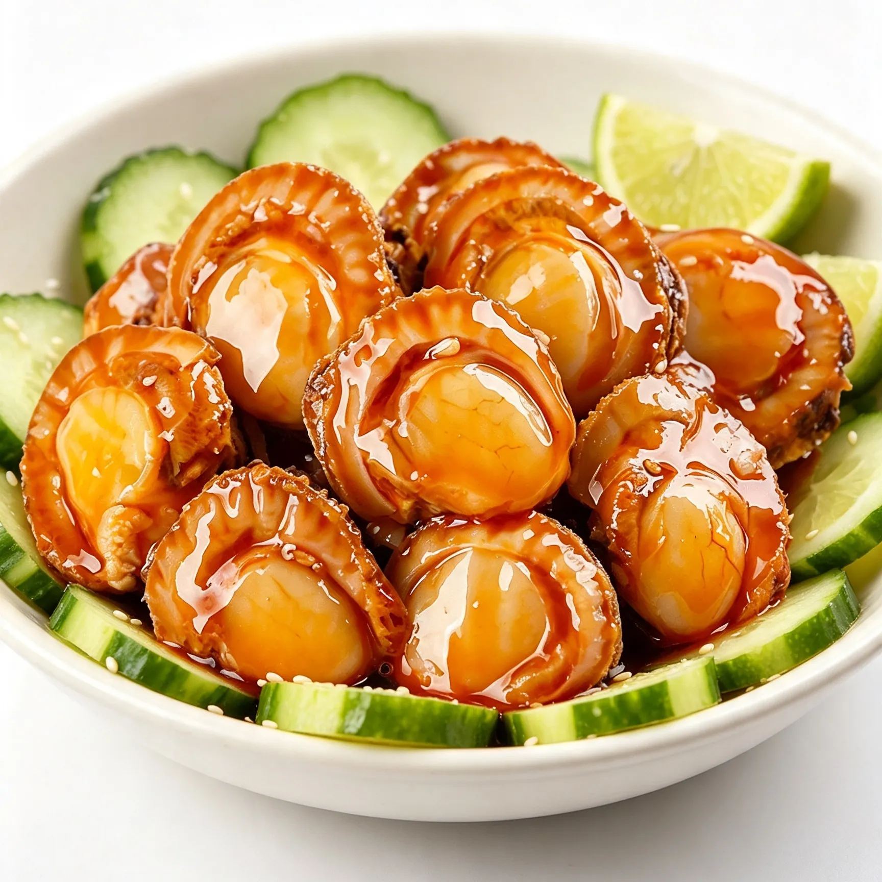 [Wild-caught] High-protein, spicy, ready-to-eat scallop meat