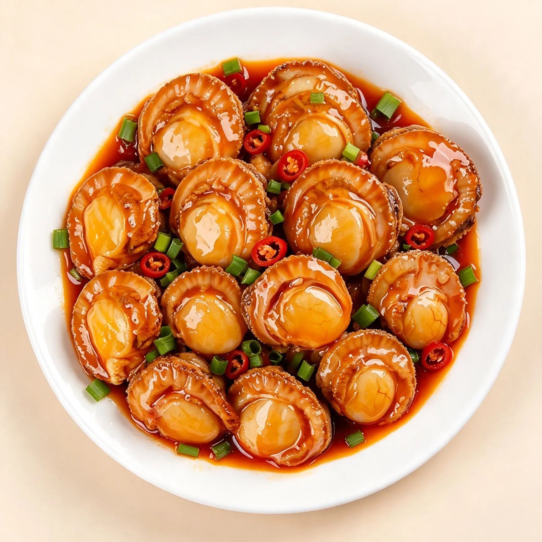 [Wild-caught] High-protein, spicy, ready-to-eat scallop meat