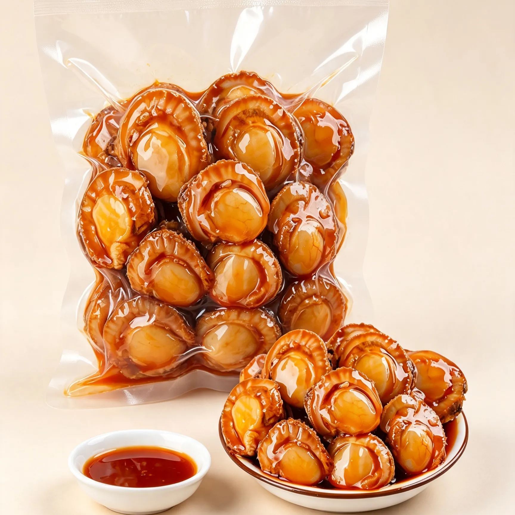 [Wild-caught] High-protein, spicy, ready-to-eat scallop meat