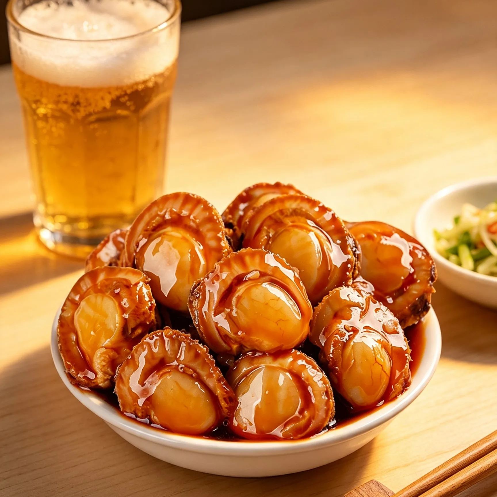 [Wild-caught] High-protein, spicy, ready-to-eat scallop meat