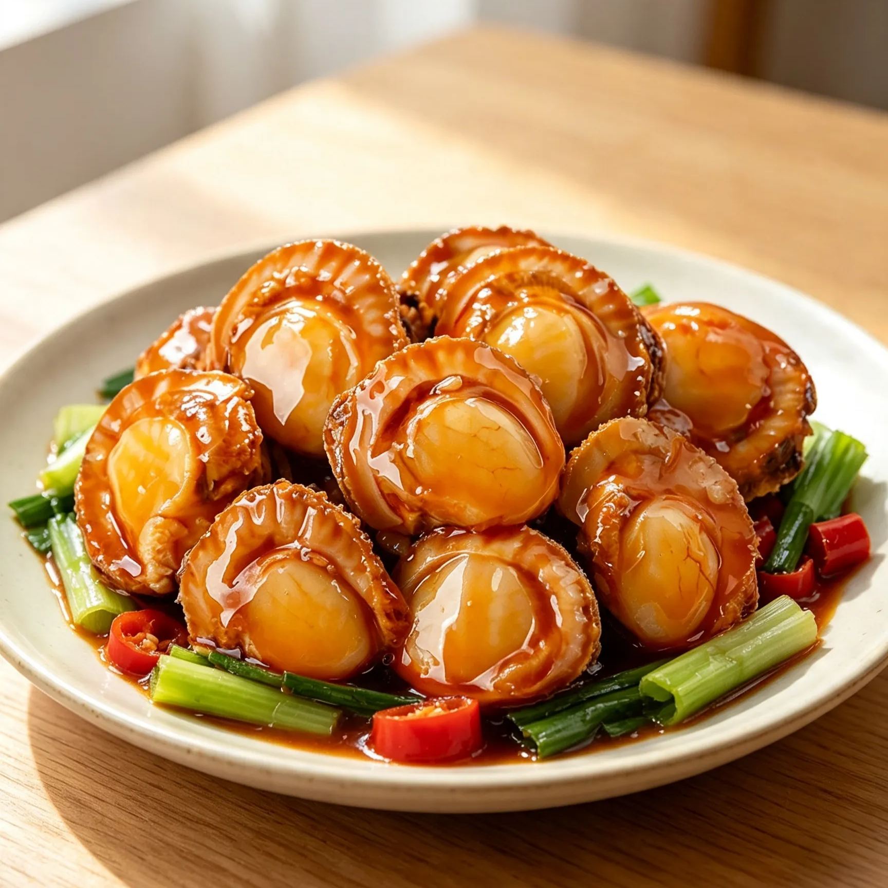 [Wild-caught] High-protein, spicy, ready-to-eat scallop meat