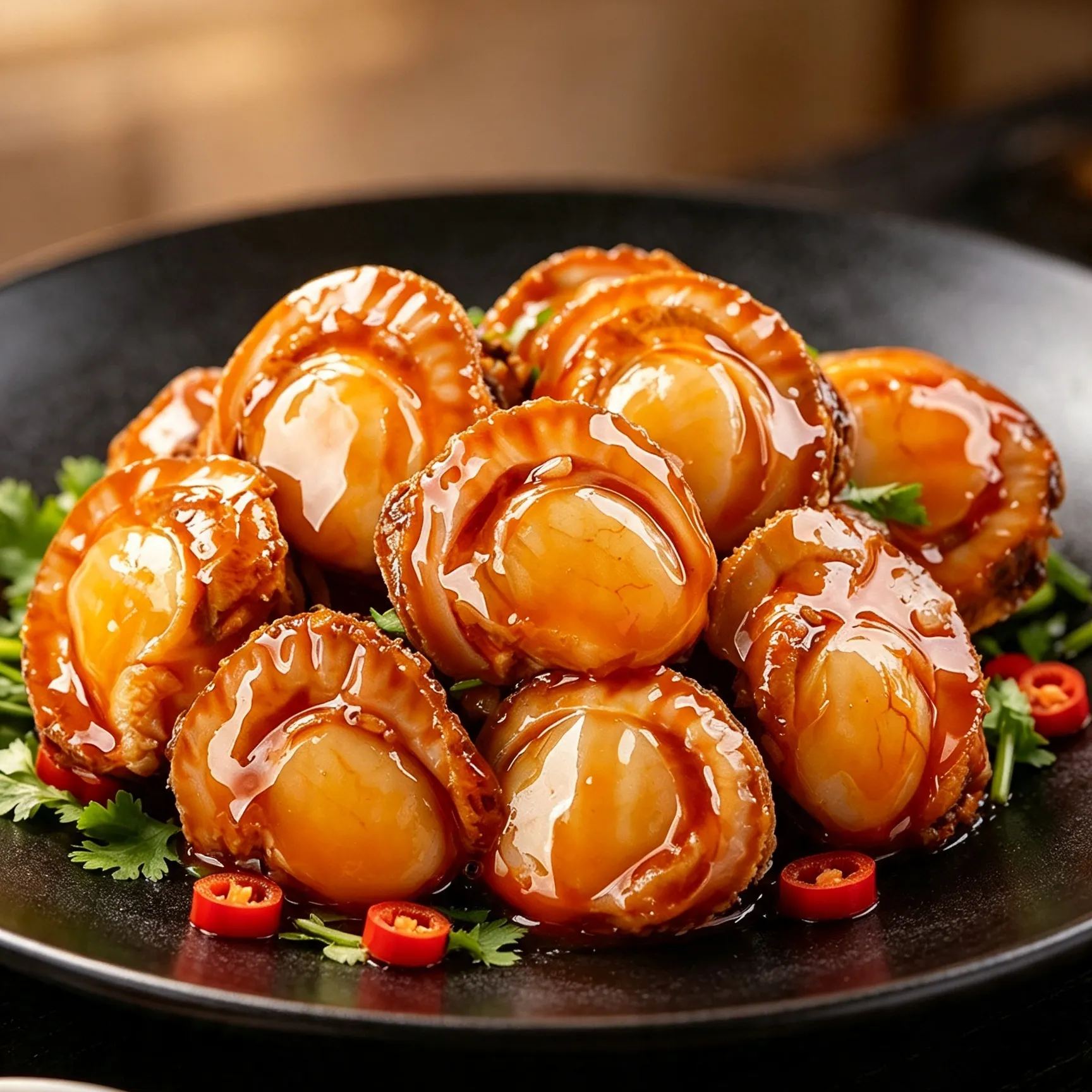 [Wild-caught] High-protein, spicy, ready-to-eat scallop meat